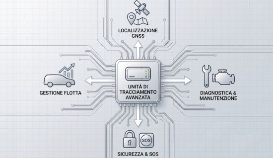Piattaforma di controllo flotta e tachigrafo remoto